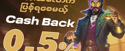 နေ့စဉ် VIP ငွေပြန်အမ်းမှု 💎 promotion